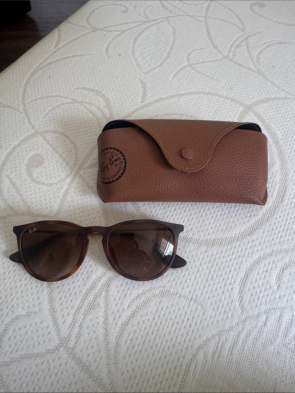 Brown Ray-ban Sunglasses with Case